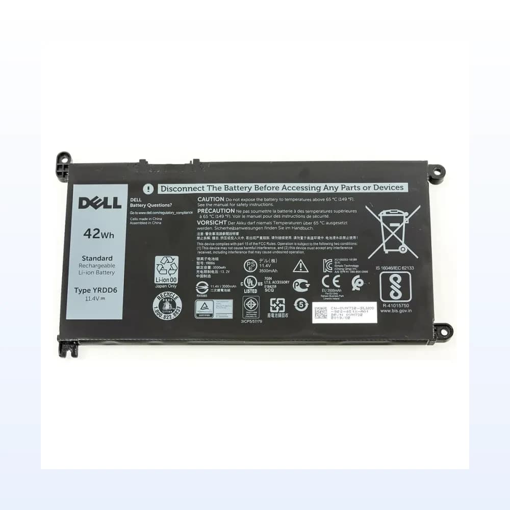 Pin laptop  Dell — linh kiện thay thế tại MTGS