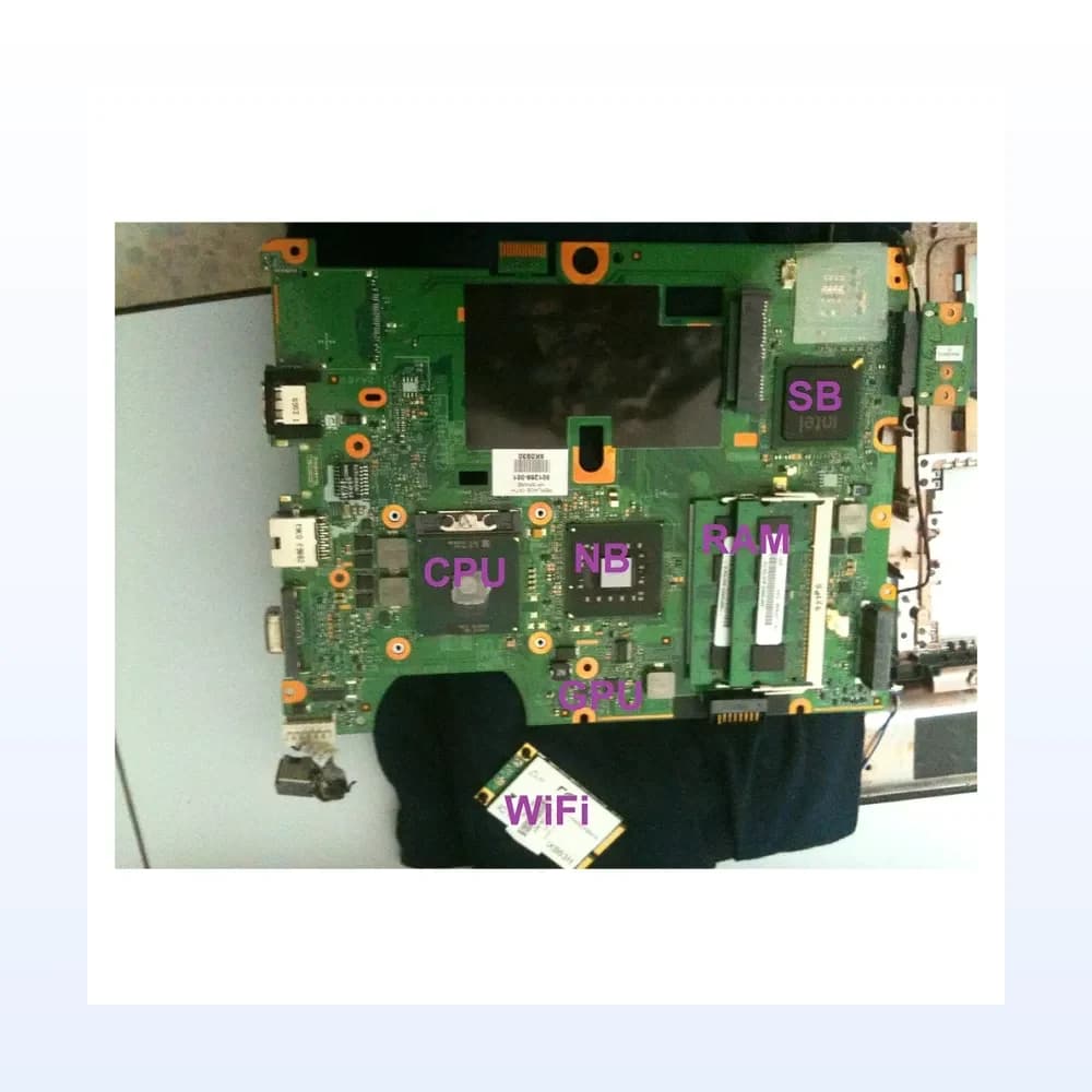 Sửa mainboard HP 1000