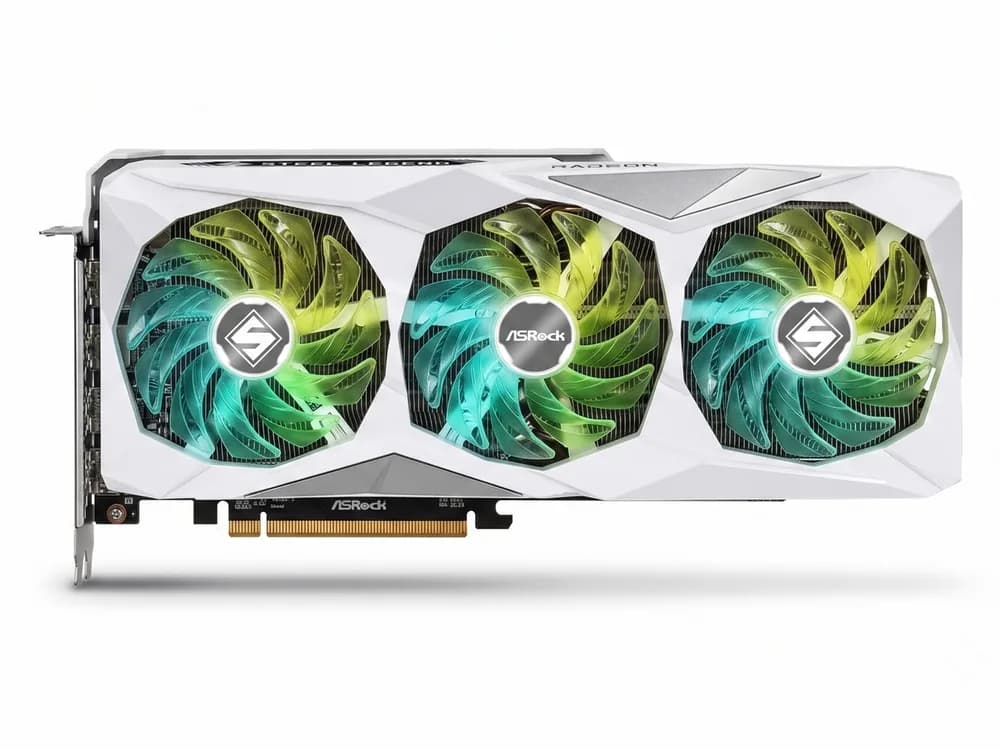 ASRock RX 7800 XT Steel Legend 16GB White