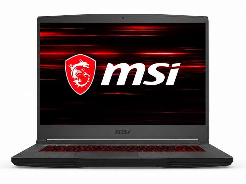 MSI GF63 i7-8750H / GTX 1050 Ti 4GB / 8GB / 256GB