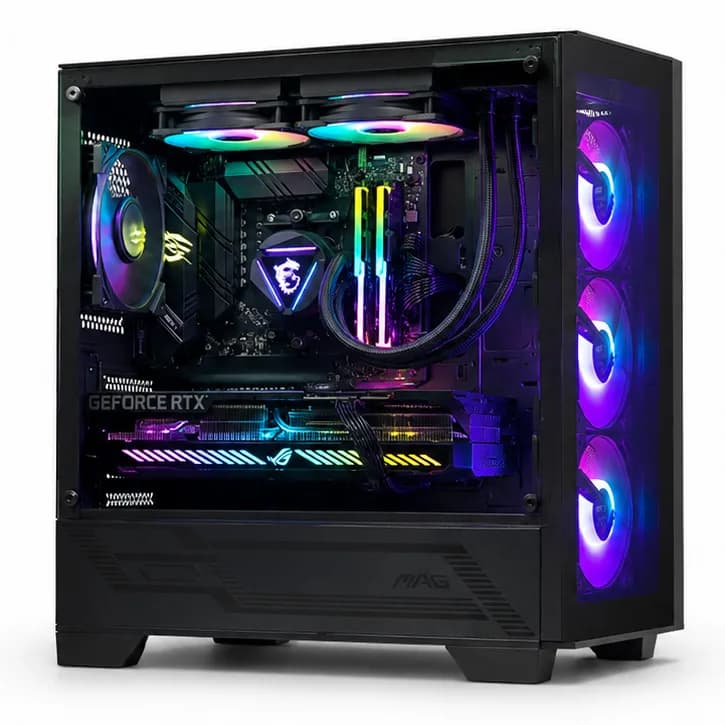 PC Gaming Intel Core i5-11400F / RTX 3060 12GB / 16GB / 512GB