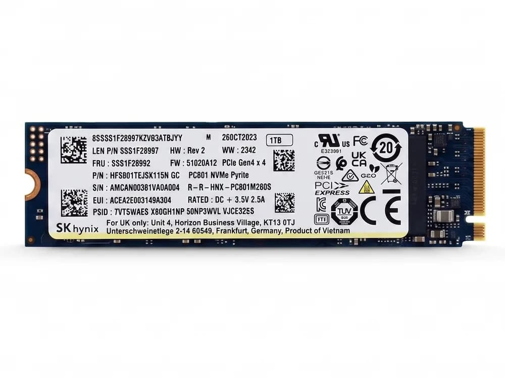 SK Hynix PC801 1TB NVMe