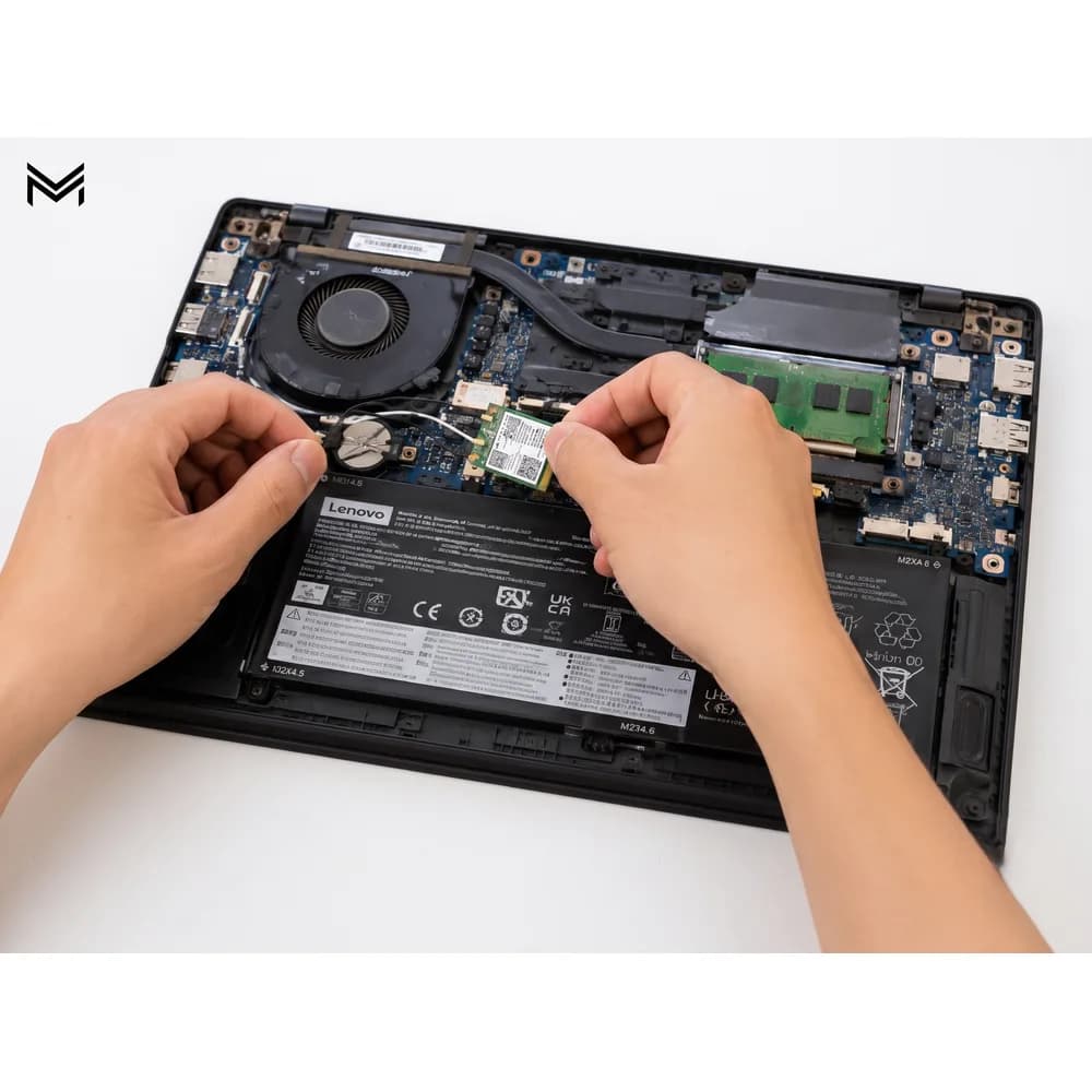 Minh hoạ Thay card wifi