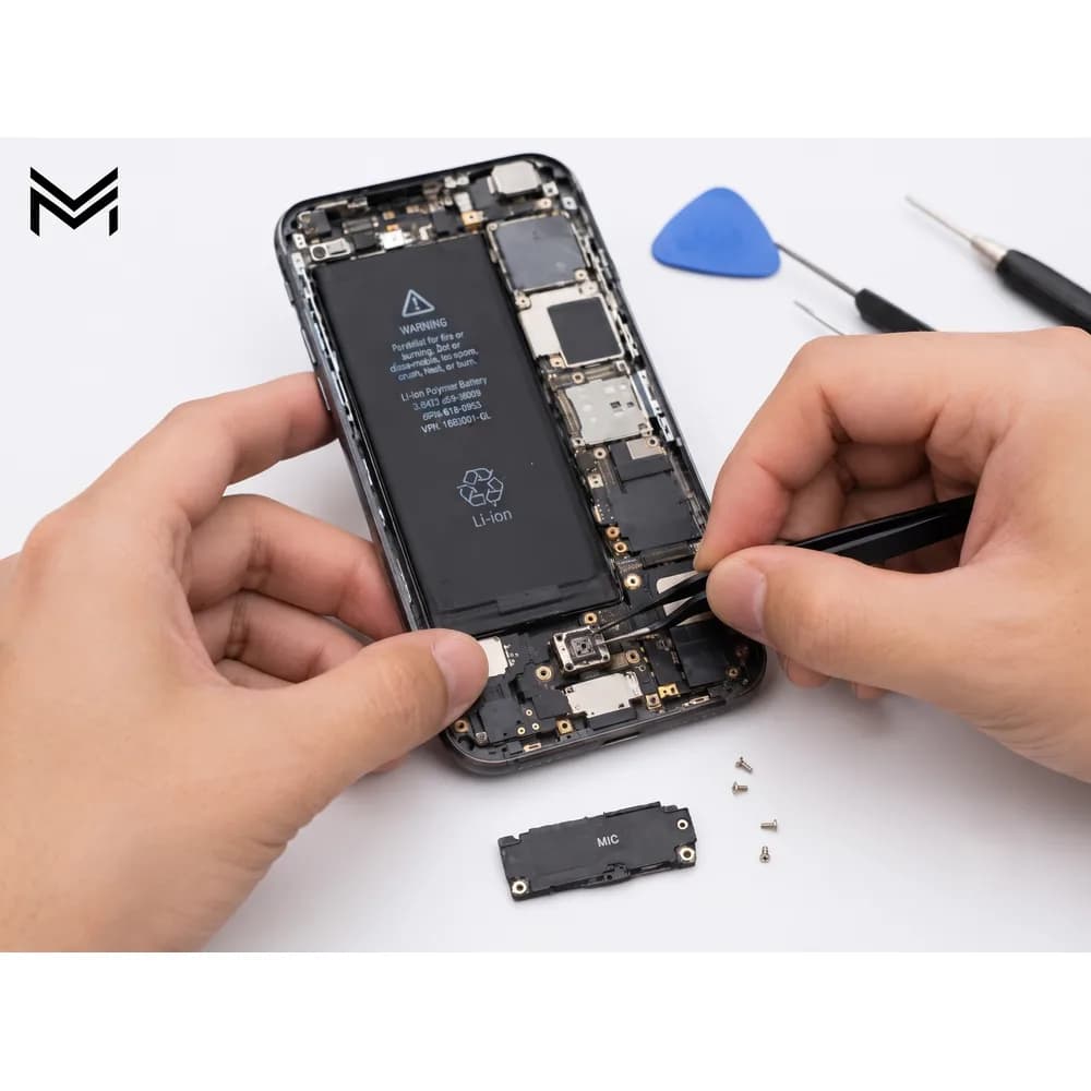 Minh hoạ Thay mic điện thoại
