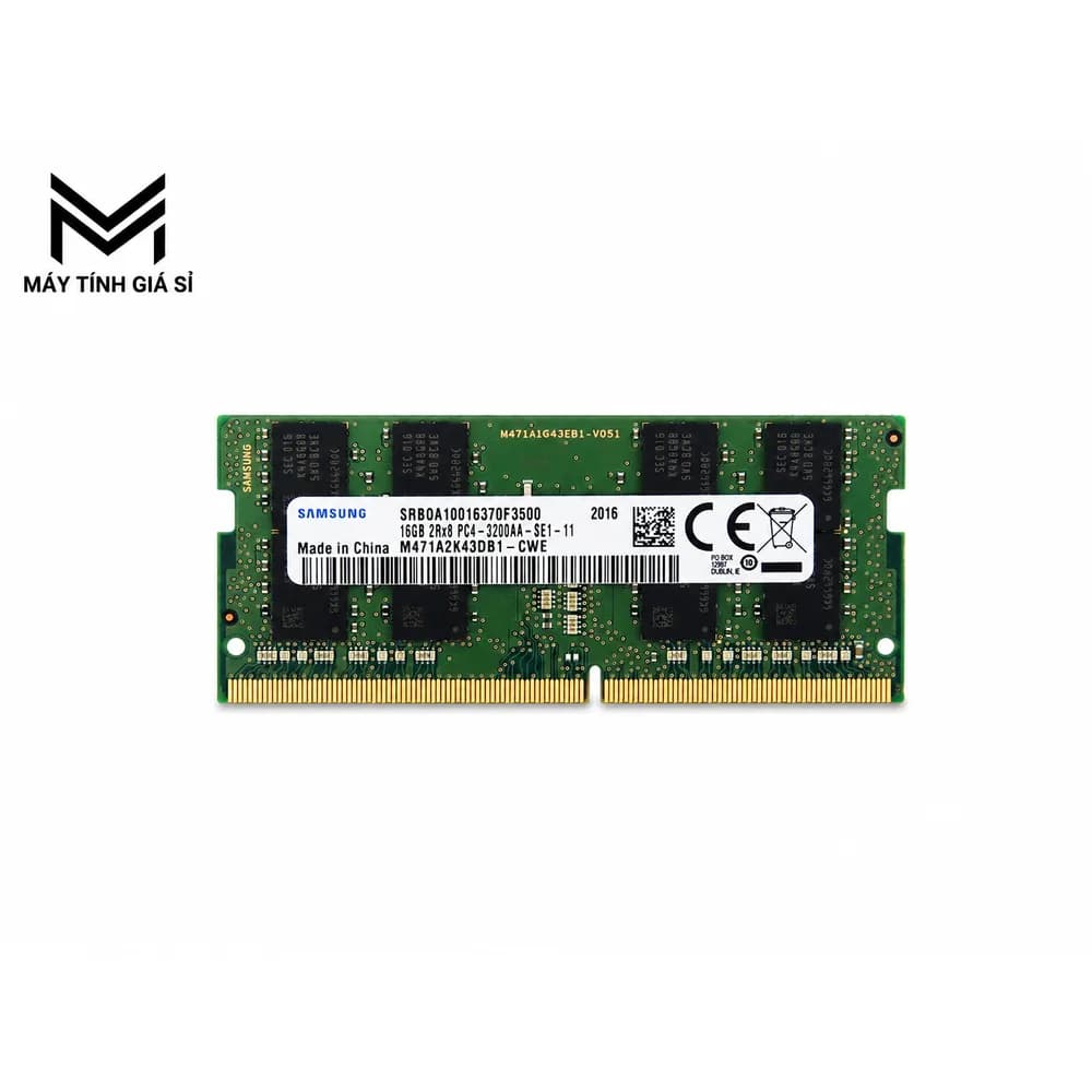 Thanh RAM laptop 16GB — linh kiện thay thế tại MTGS