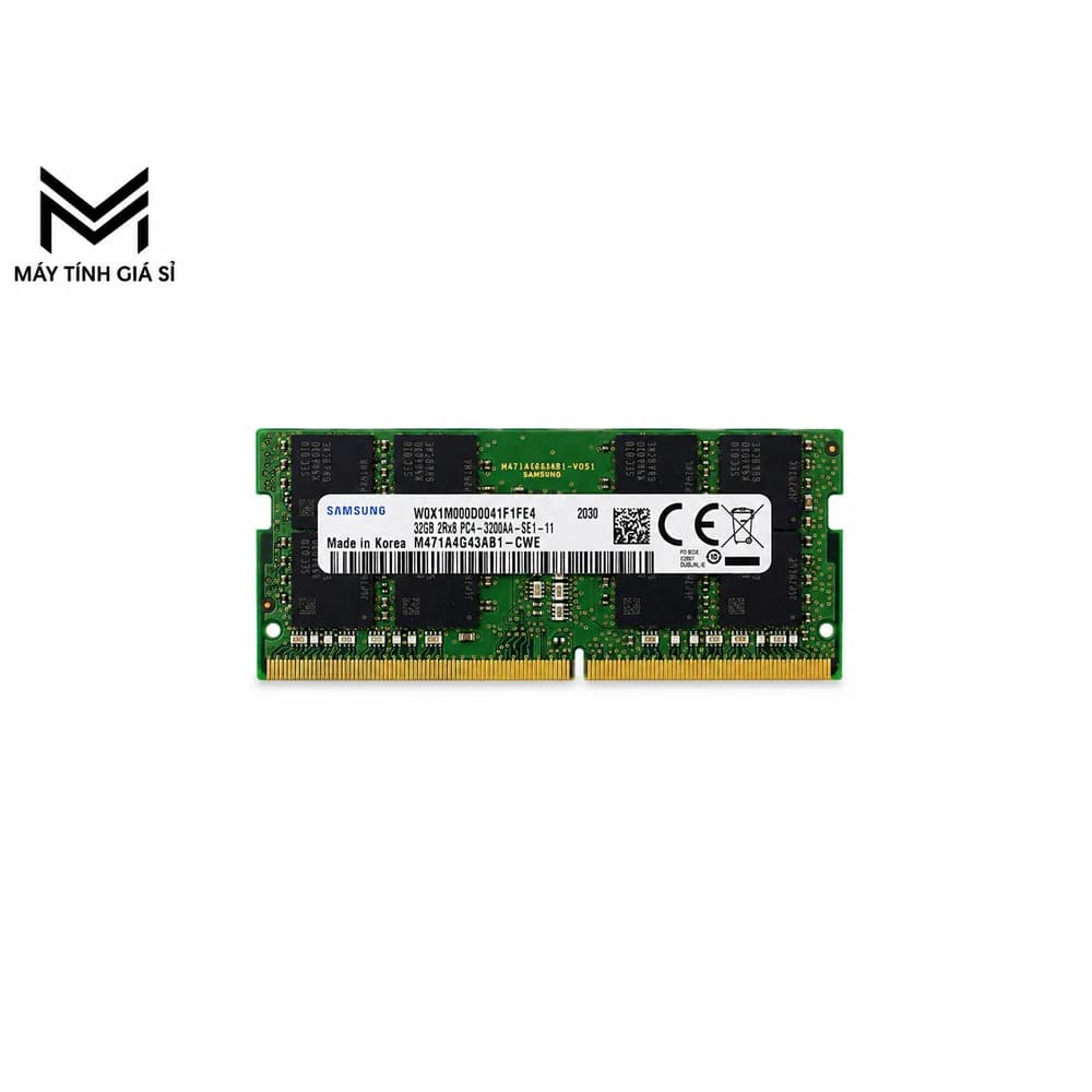 Thanh RAM laptop 32GB — linh kiện thay thế tại MTGS