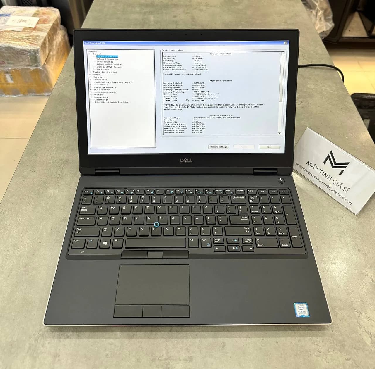 dell pre 7530 -1