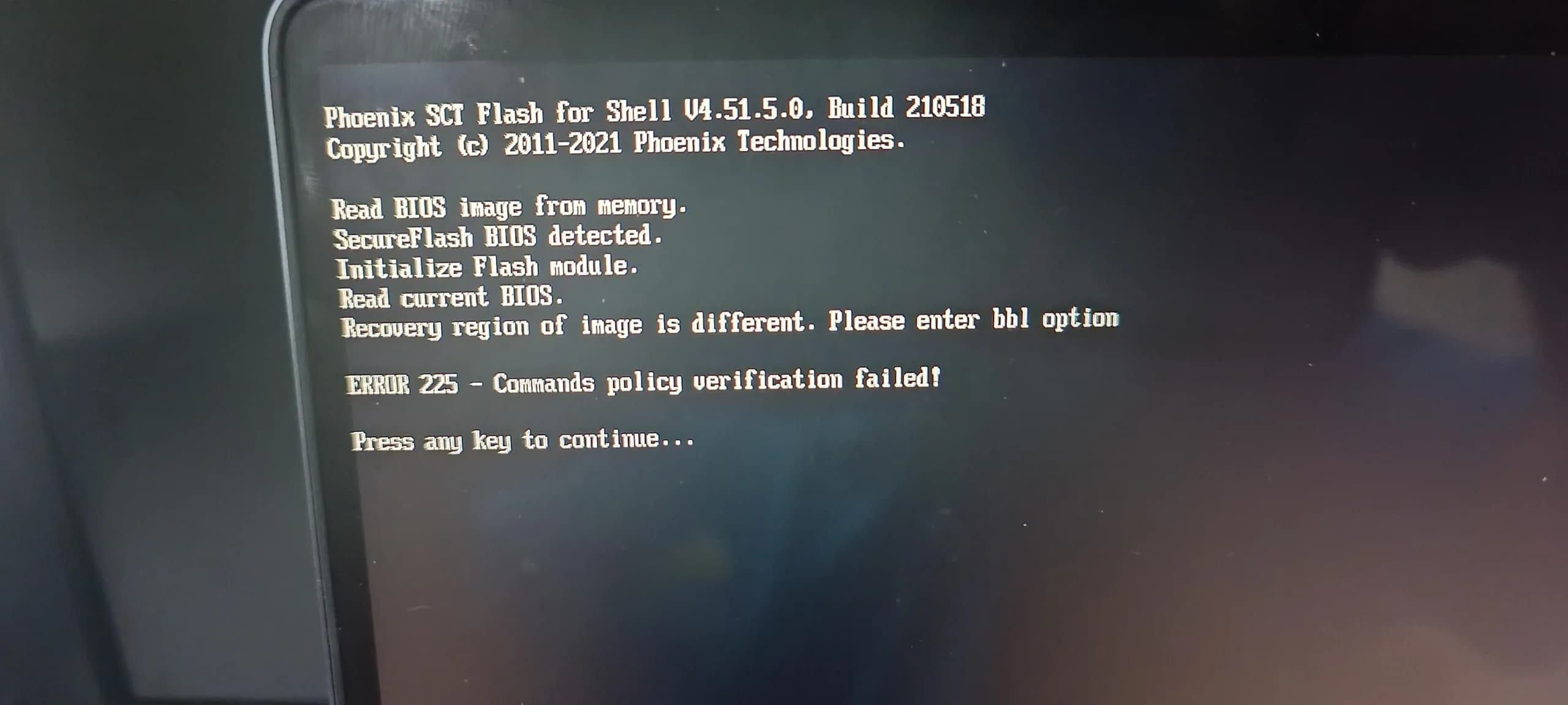 Cập nhật BIOS sai cách khiến máy không hiển thị màn hình