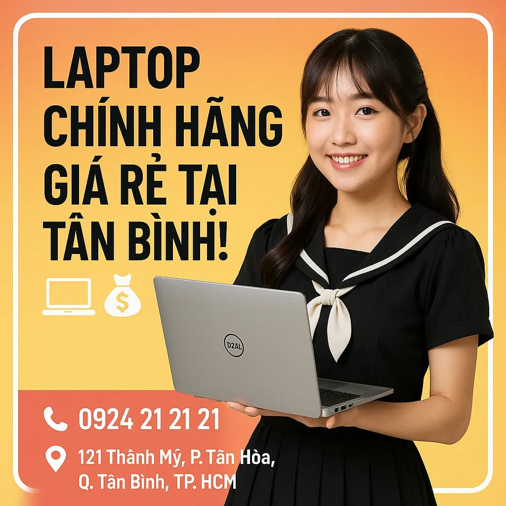 Laptop Chính Hãng Giá Rẻ Tân Bình | Máy Tính Giá Sỉ