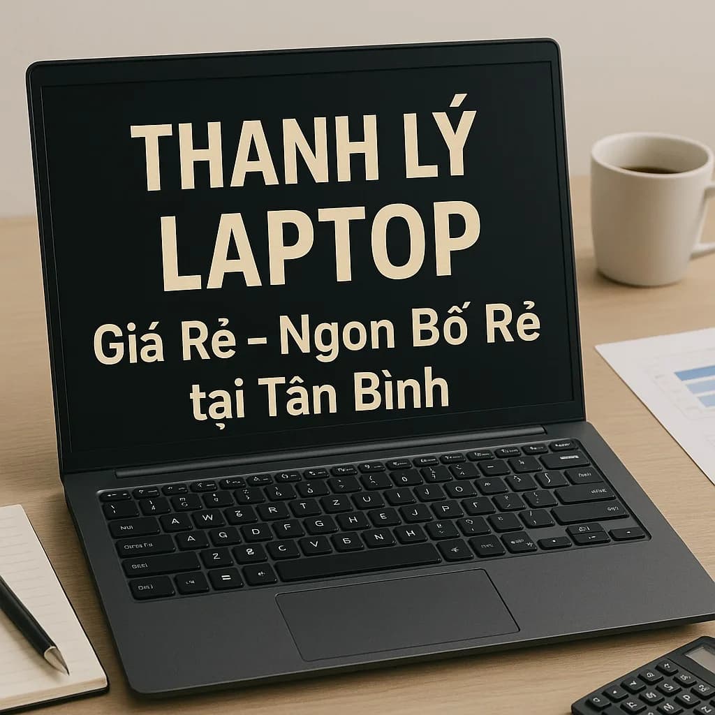 Laptop thanh lý giá rẻ Tân Bình | Máy tốt, bảo hành rõ