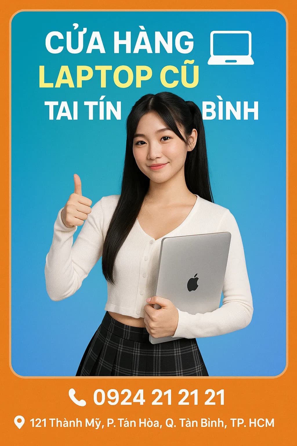 Cửa hàng laptop cũ Tân Bình: xem máy trực tiếp, giá rõ ràng