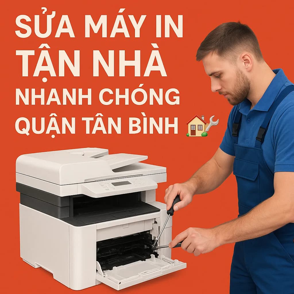 Sửa máy in tận nhà quận Tân Bình | Máy Tính Giá Sỉ