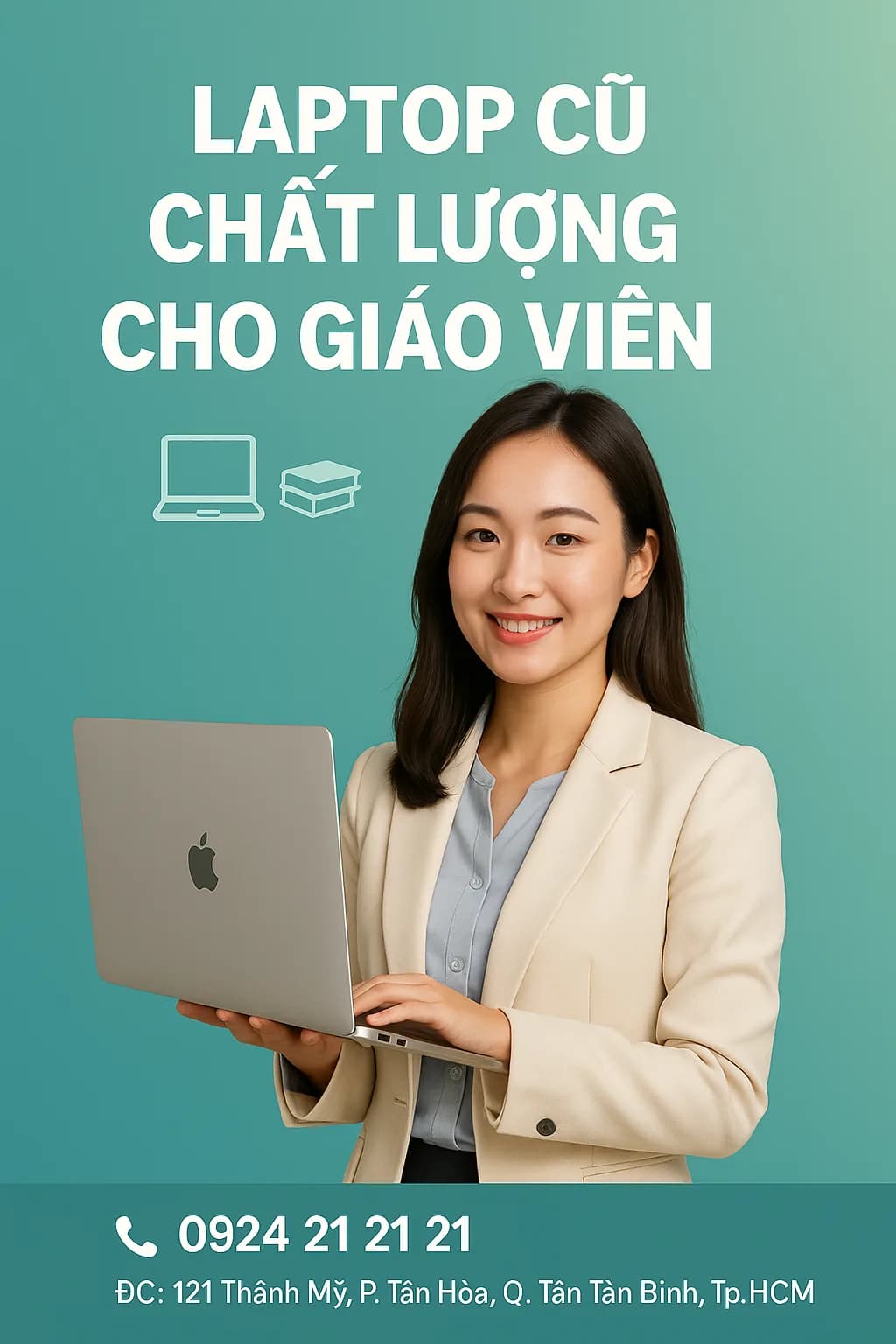Mẫu laptop cũ dành cho giáo viên: chọn máy bền, dễ dạy online