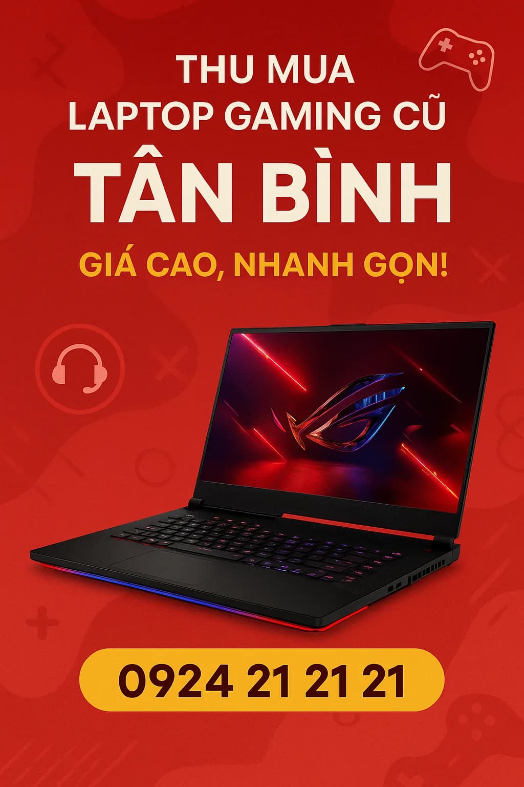 Thu Mua Laptop Gaming Cũ Tân Bình - Kiểm Tra Rõ, Thanh Toán Nhanh