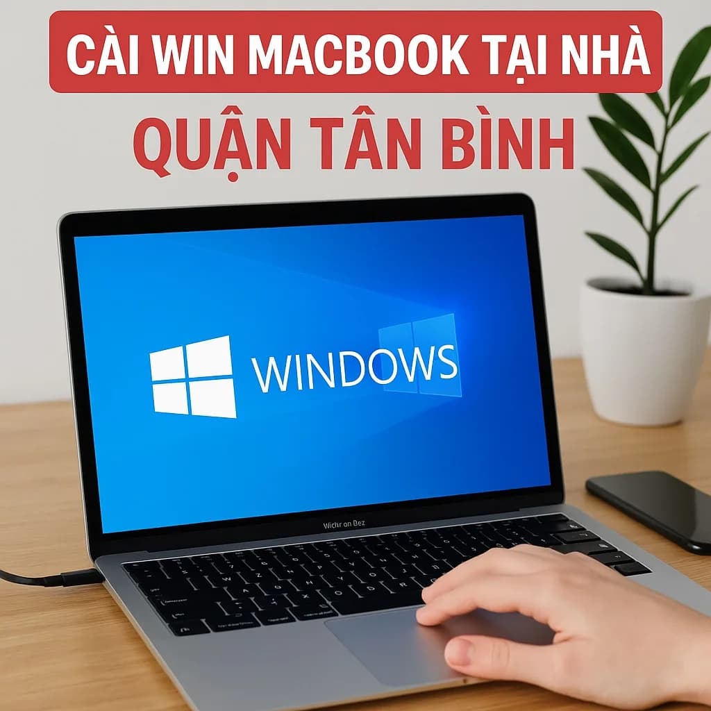 Cài Win cho MacBook tại nhà quận Tân Bình – Boot Camp & Parallels đúng cách