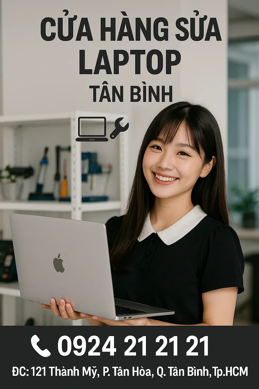 Cửa hàng sửa laptop Tân Bình