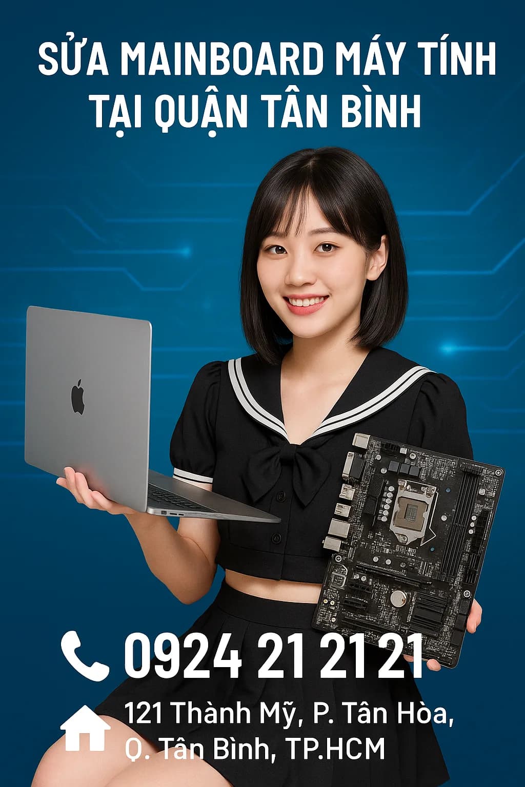 Sửa Mainboard Máy Tính Tân Bình