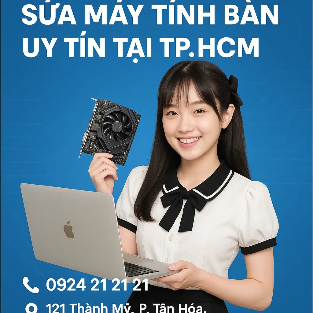 Sửa Máy Tính Bàn TPHCM Kiểm Tra Rõ Lỗi