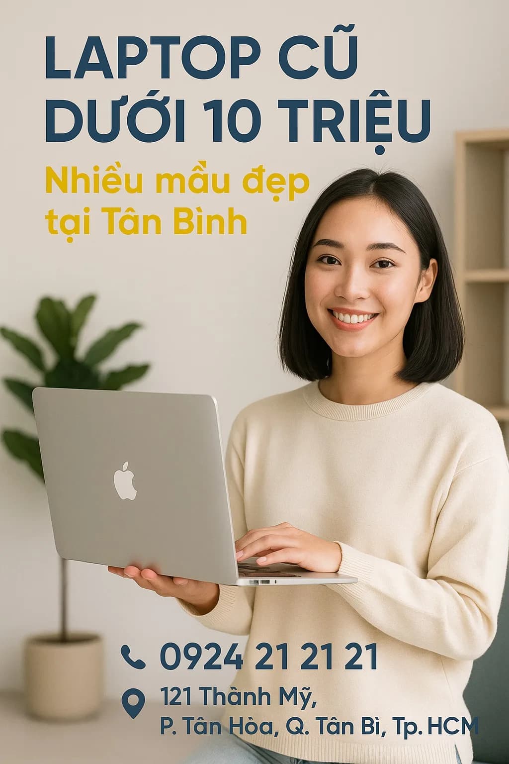 Laptop cũ dưới 10 triệu Tân Bình - Máy Tính Giá Sỉ