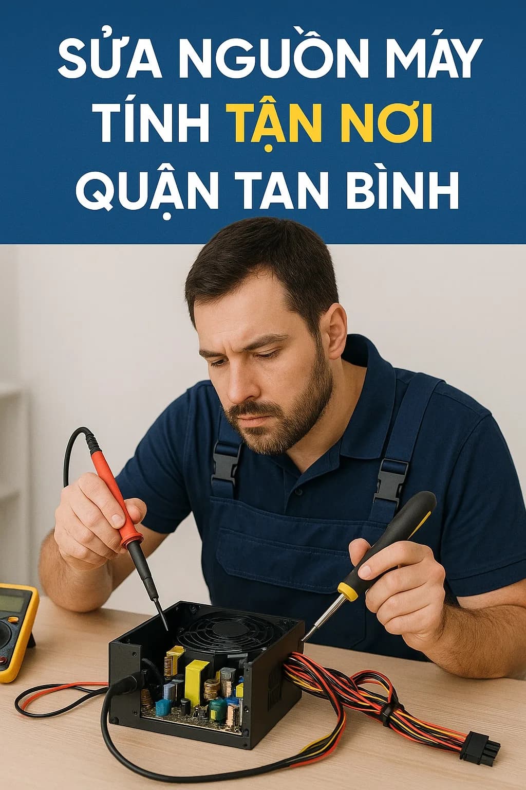 Sửa Nguồn Máy Tính Quận Tân Bình