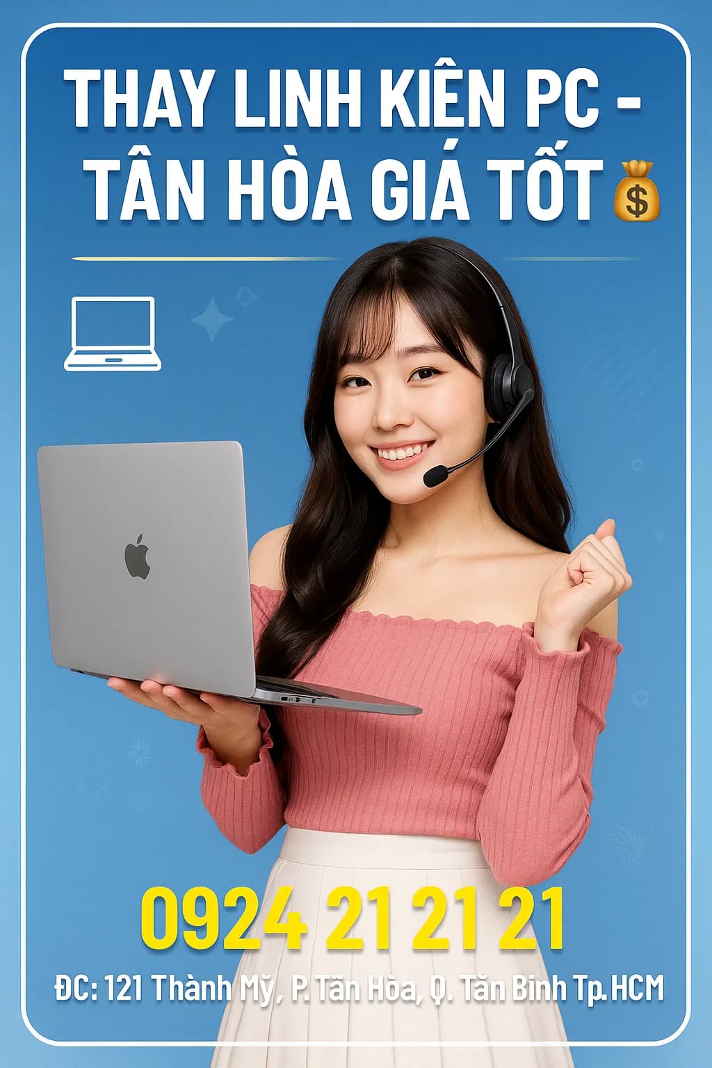Sửa Máy Tính Phường Tân Hòa Kiểm Tra Rõ Lỗi