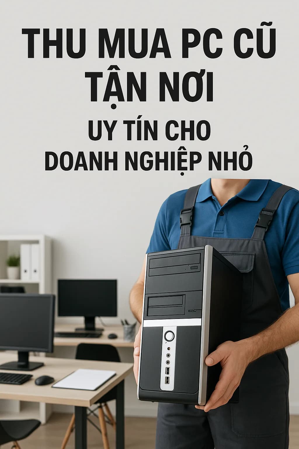 Thu mua PC cũ tận nơi cho doanh nghiệp nhỏ