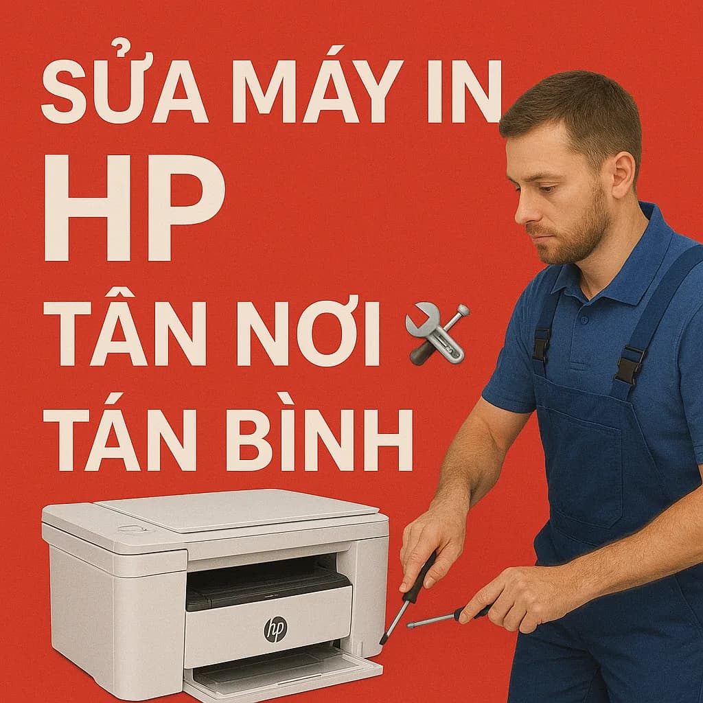 Sửa Máy In HP Tân Bình - Nhanh Chóng, Rõ Lỗi, Có Bảo Hành