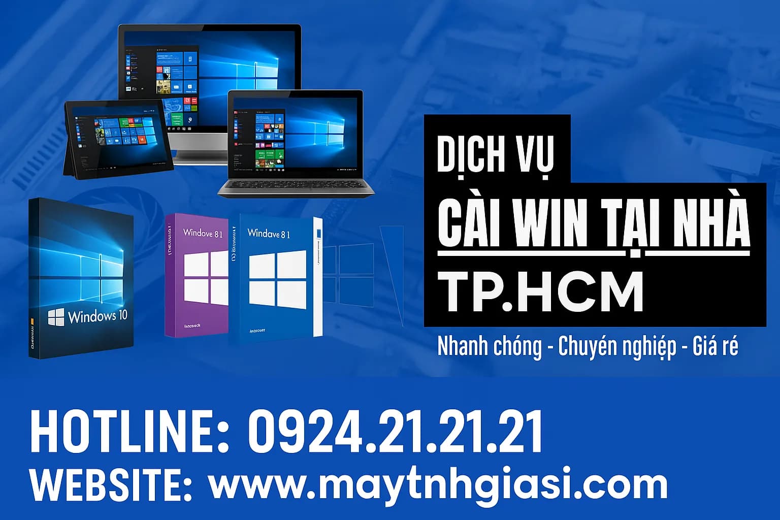 Cài Win Tại Nhà Quận Tân Bình - Hướng Dẫn Cài Đặt Hợp Lệ