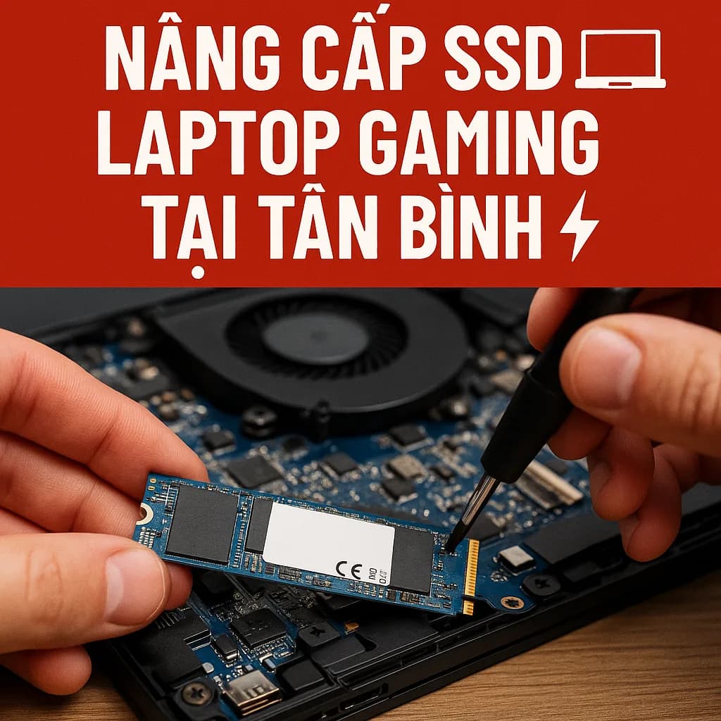 Nâng Cấp SSD Laptop Gaming Tân Bình