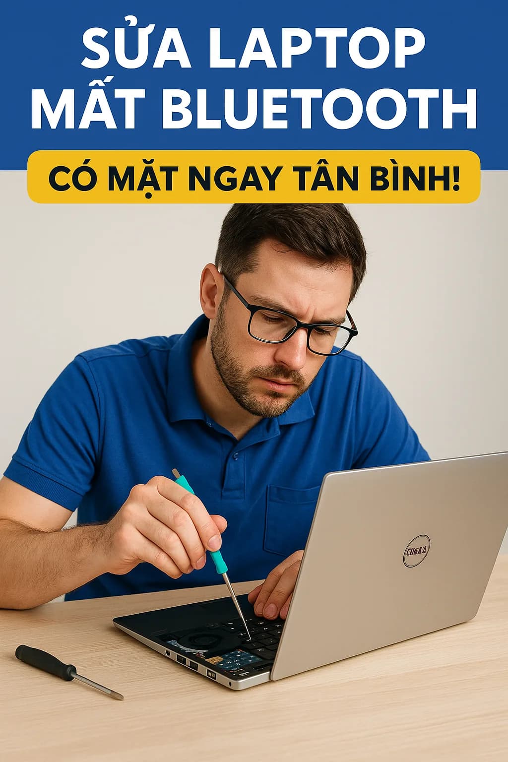 Sửa Laptop Bị Mất Kết Nối Bluetooth Tại Tân Bình
