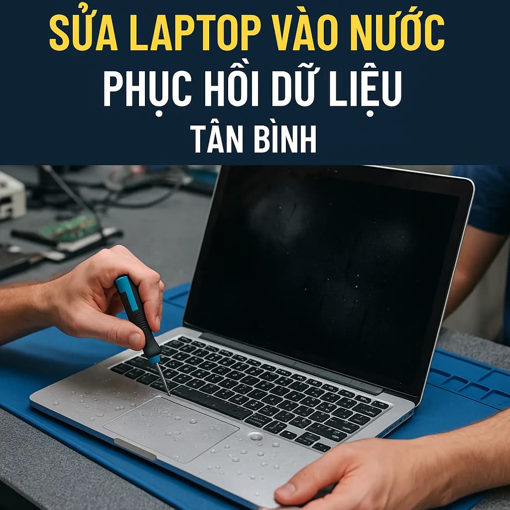 Sửa Laptop Vào Nước Phục Hồi Dữ Liệu Tân Bình
