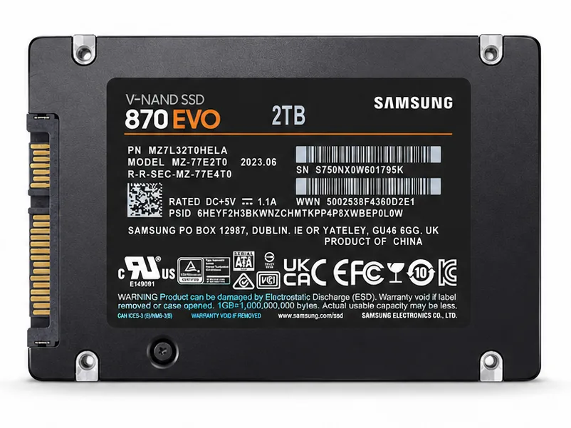 Samsung 870 EVO 2TB SATA