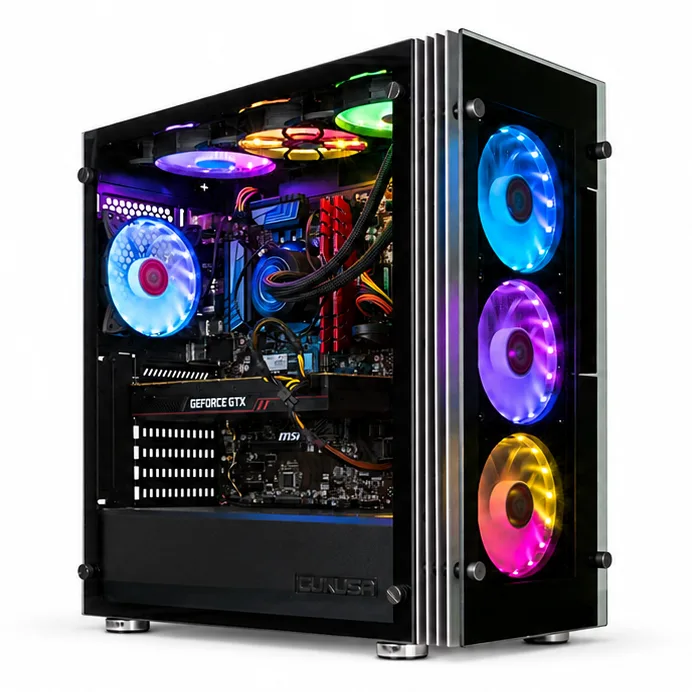PC Gaming Intel Core i5-12400F / GTX 1050 Ti 4GB / 16GB / 512GB
