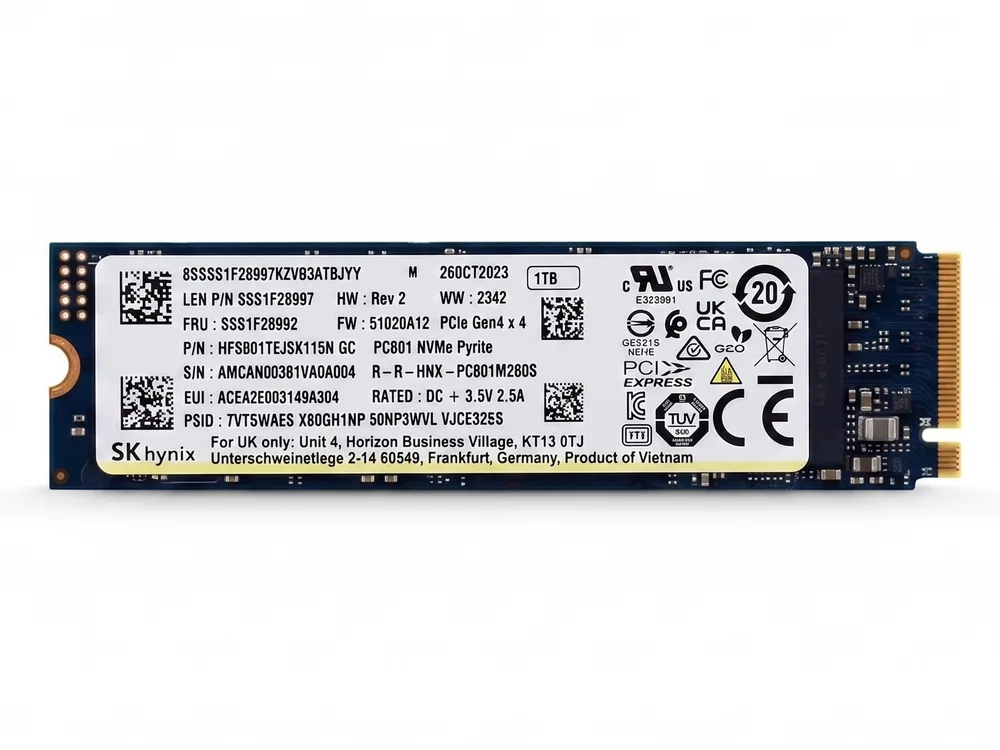 SK Hynix PC801 1TB NVMe