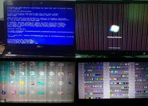 Hỏng chip vga khiến laptop không lên hình