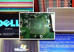 Hỏng chip vga khiến laptop không lên hình