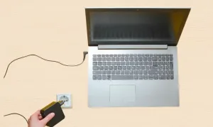 Kiểm tra nguồn điện laptop không hiện hình