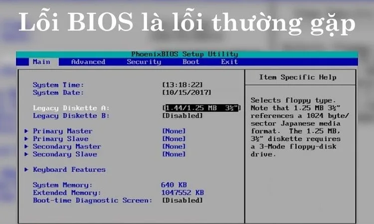 Laptop Không Lên Màn Hình Do Bios Lỗi: Cách Reset Bios - 1 Laptop không lên màn hình do bios lỗi