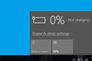 Laptop không nhận sạc do lỗi pin
