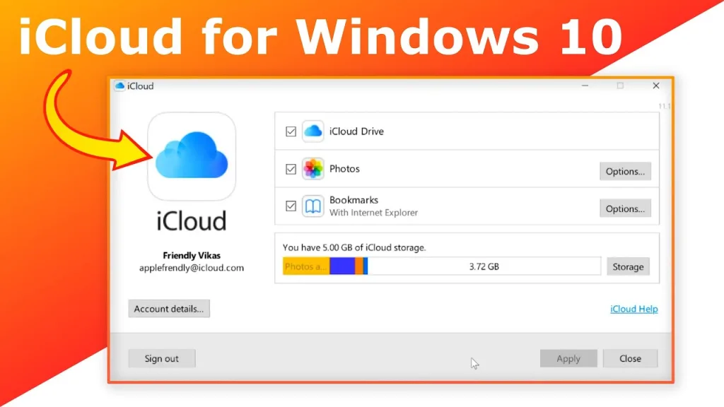 Tải icloud for windows miễn phí – đồng bộ dữ liệu apple trên windows 2025