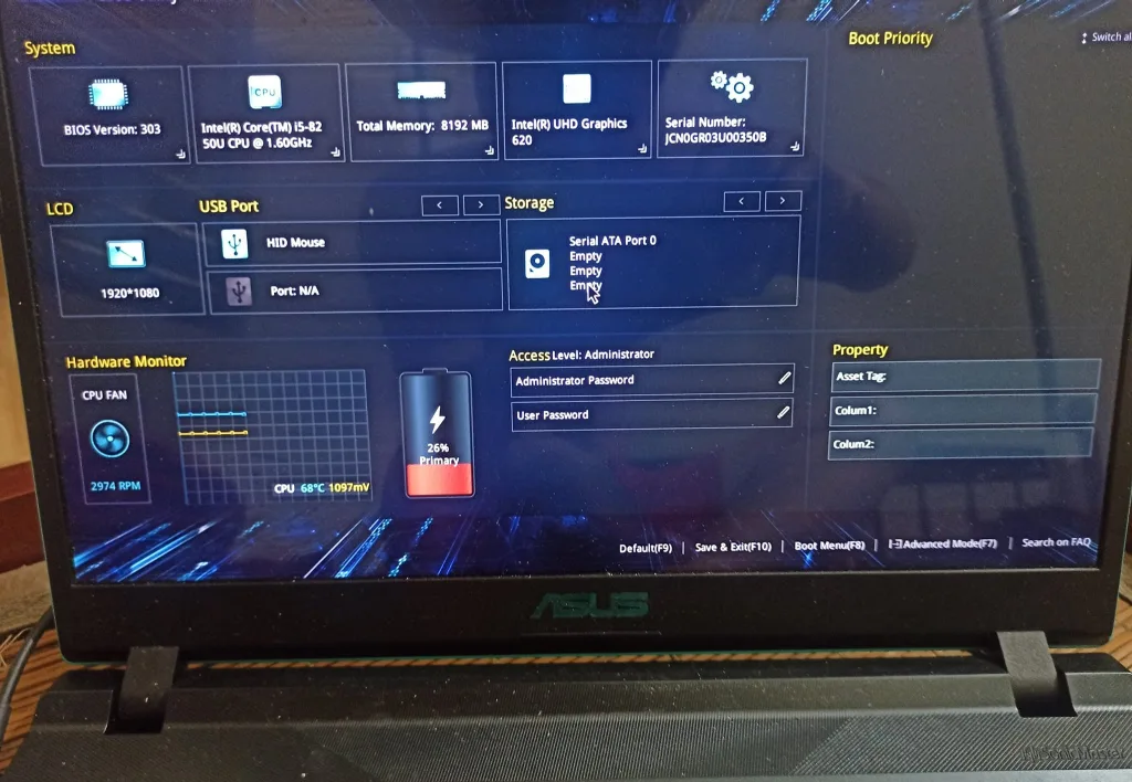 Lỗi Bios Khiến Laptop Không Nhận Sạc - 1 Lỗi bios khiến laptop không nhận sạc