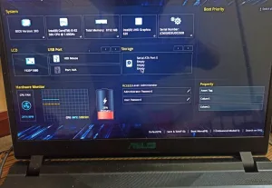 Lỗi bios khiến laptop không nhận sạc