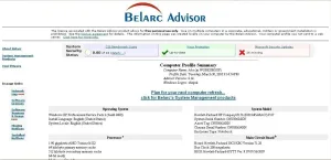 Tải belarc advisor 7. 2. 20. 8 miễn phí