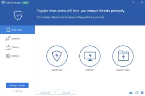 PHẦN MỀM DIỆT MALWARE GLARY MALWARE HUNTER PRO