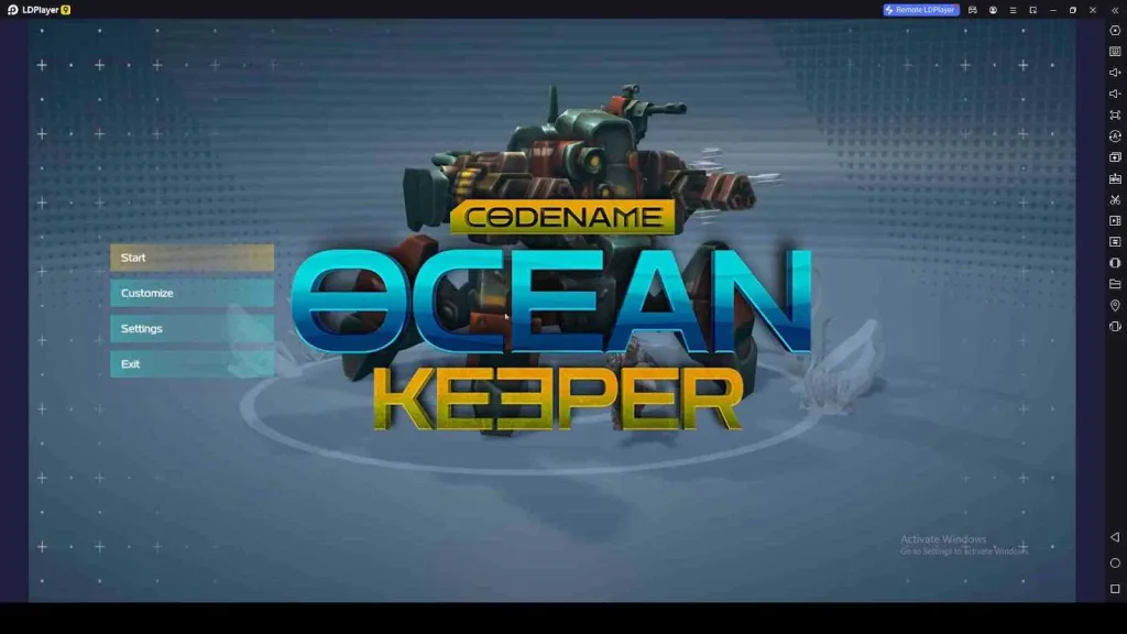 Game ocean keeper: dome survival