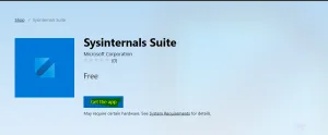 Tải sysinternals suite 07. 01. 09 miễn phí