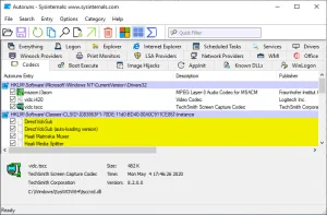 Sysinternals suite 07. 01. 09 cho windows