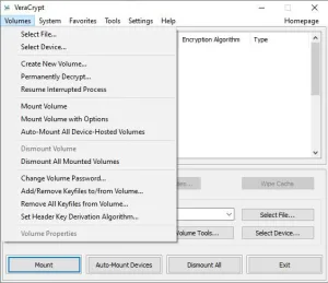 Veracrypt 1. 17 bảo vệ dữ liệu an toàn