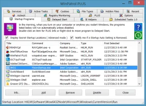 Phần mềm bảo vệ máy tính winpatrol plus