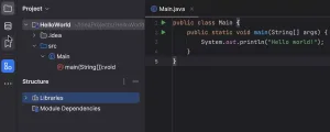 Phần mềm lập trình java intellij idea